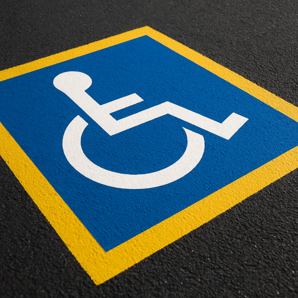 ADA Handicap Spaces after