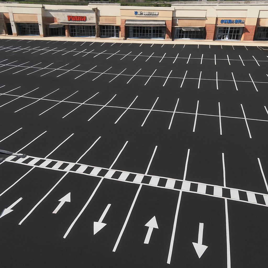 New Parking Lot Layouts after
